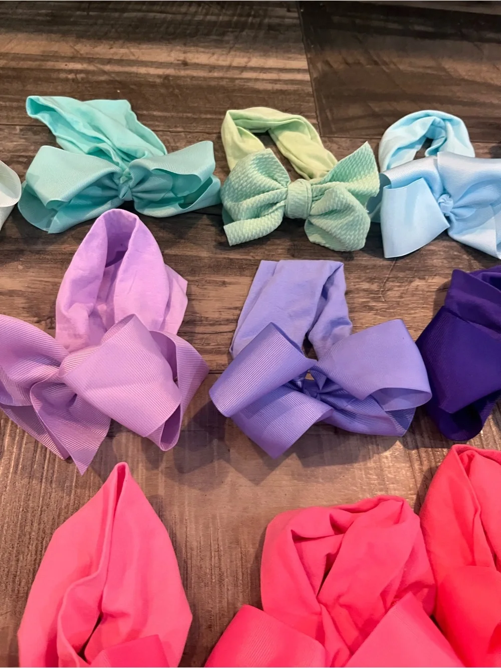 20 Lot of baby/Toddler Bows | Spring and Easter Colors